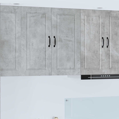 Mobile da cucina con lo scaffale Grigio cemento 80 x 31 x 80 cm