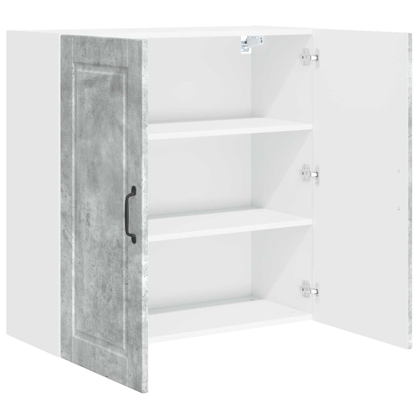 Mobile da cucina con lo scaffale Grigio cemento 80 x 31 x 80 cm
