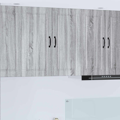 Mobile da cucina con lo scaffale Grigio Sonoma 80 x 31 x 80 cm