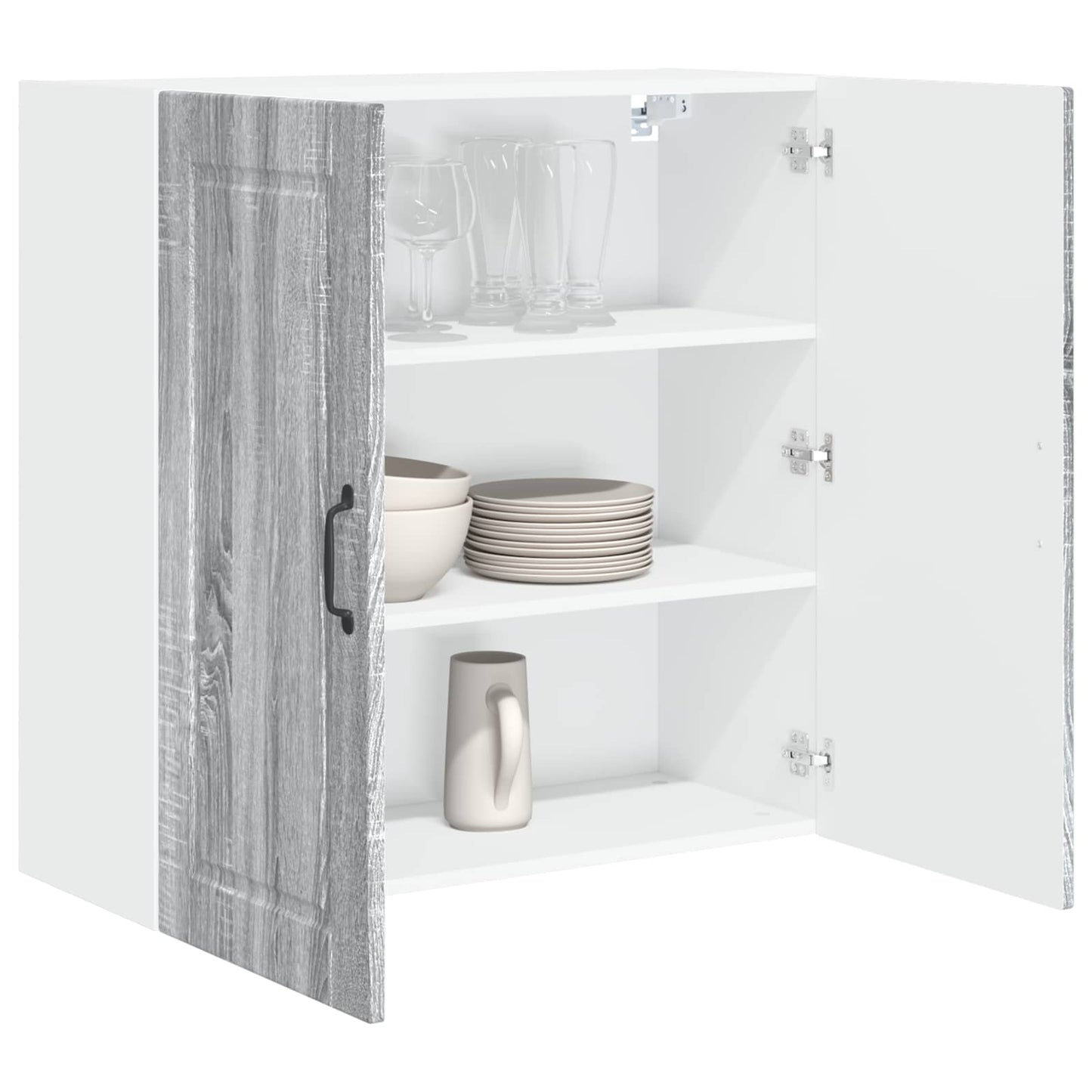 Mobile da cucina con lo scaffale Grigio Sonoma 80 x 31 x 80 cm