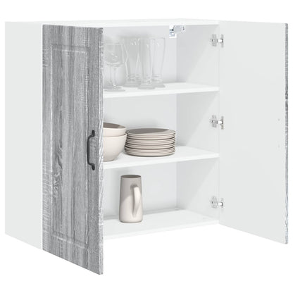 Mobile da cucina con lo scaffale Grigio Sonoma 80 x 31 x 80 cm