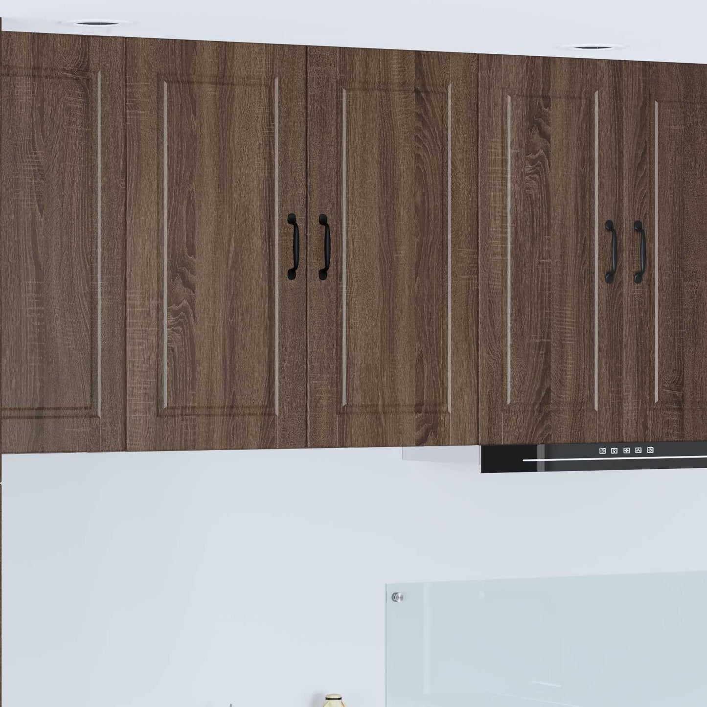 Mobile da cucina con lo scaffale Rovere Marrone 80 x 31 x 80 cm