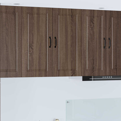 Mobile da cucina con lo scaffale Rovere Marrone 80 x 31 x 80 cm
