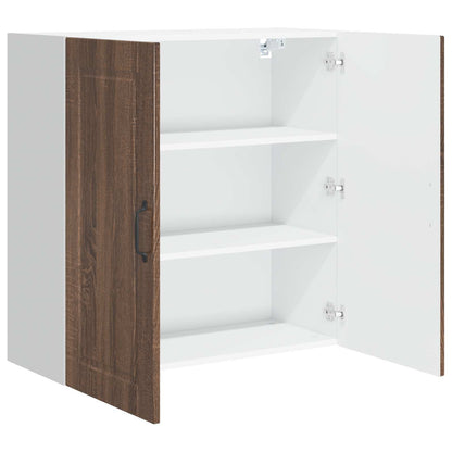 Mobile da cucina con lo scaffale Rovere Marrone 80 x 31 x 80 cm