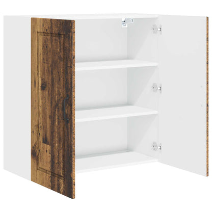 Mobile da cucina con lo scaffale Legno vecchio 80 x 31 x 80 cm