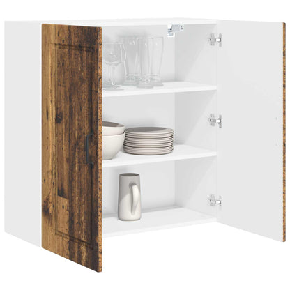 Mobile da cucina con lo scaffale Legno vecchio 80 x 31 x 80 cm