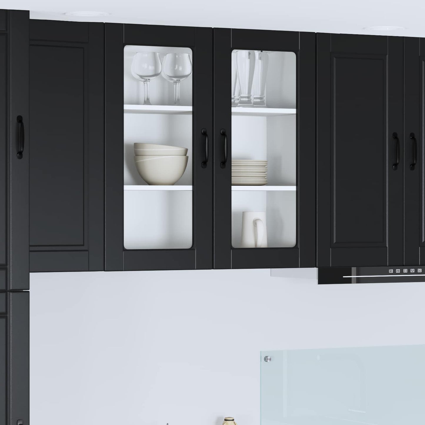 Mobile da cucina Nero 80 x 31 x 80 cm Legno multistrato