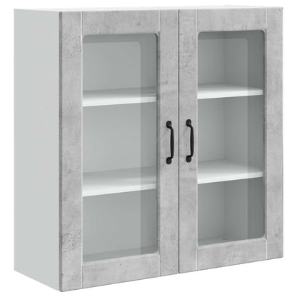 Mobile da cucina con lo scaffale Grigio cemento 80 x 31 x 80 cm