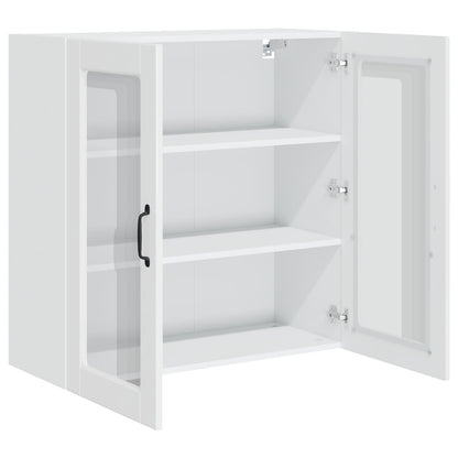 Mobile da cucina con lo scaffale Bianco Lucido 80 x 31 x 80 cm