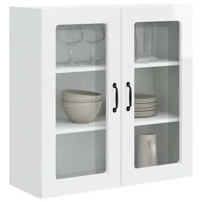 Mobile da cucina con lo scaffale Bianco Lucido 80 x 31 x 80 cm