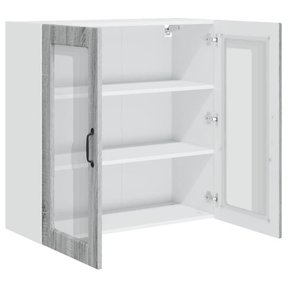 Mobile da cucina con lo scaffale Grigio Sonoma 80 x 31 x 80 cm