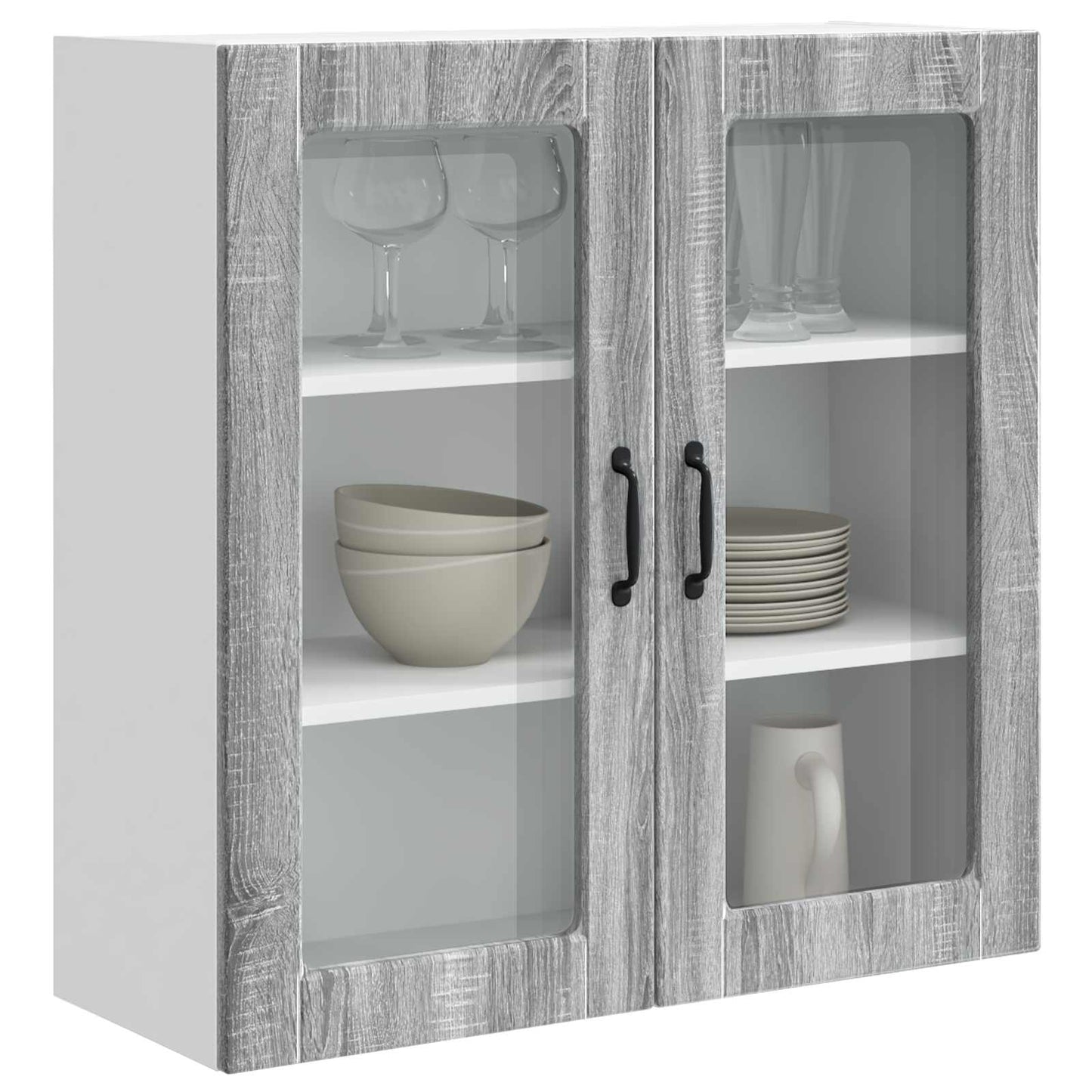 Mobile da cucina con lo scaffale Grigio Sonoma 80 x 31 x 80 cm