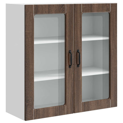 Mobile da cucina con lo scaffale Rovere Marrone 80 x 31 x 80 cm
