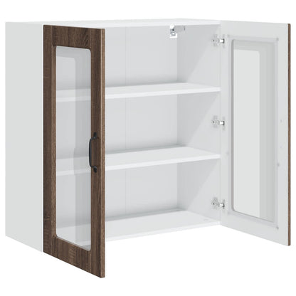 Mobile da cucina con lo scaffale Rovere Marrone 80 x 31 x 80 cm