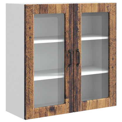 Mobile da cucina con lo scaffale Legno vecchio 80 x 31 x 80 cm