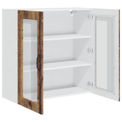 Mobile da cucina con lo scaffale Legno vecchio 80 x 31 x 80 cm
