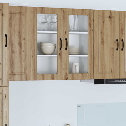 Mobile da cucina con porta Rovere artigianale 80 x 31 x 80 cm