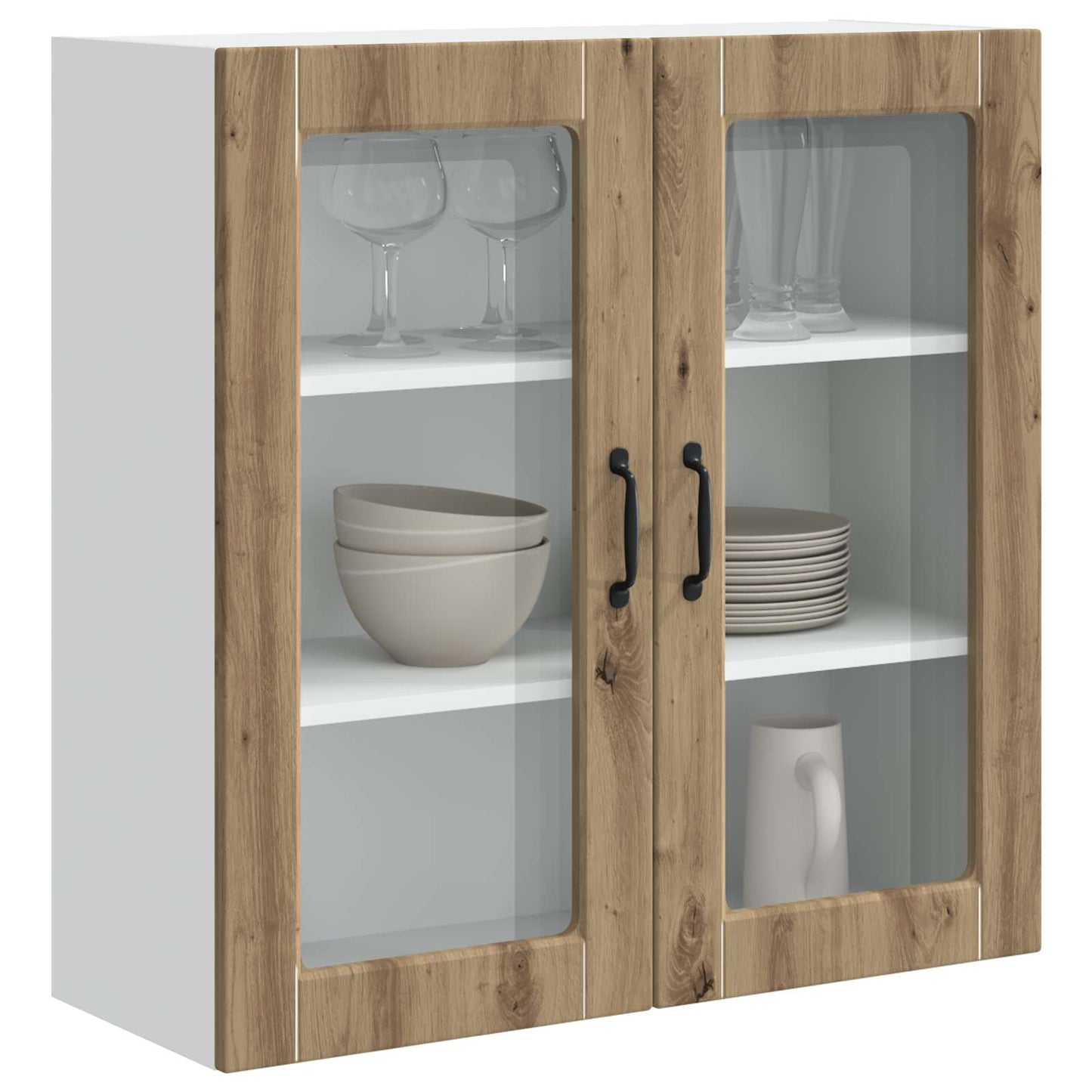 Mobile da cucina con porta Rovere artigianale 80 x 31 x 80 cm