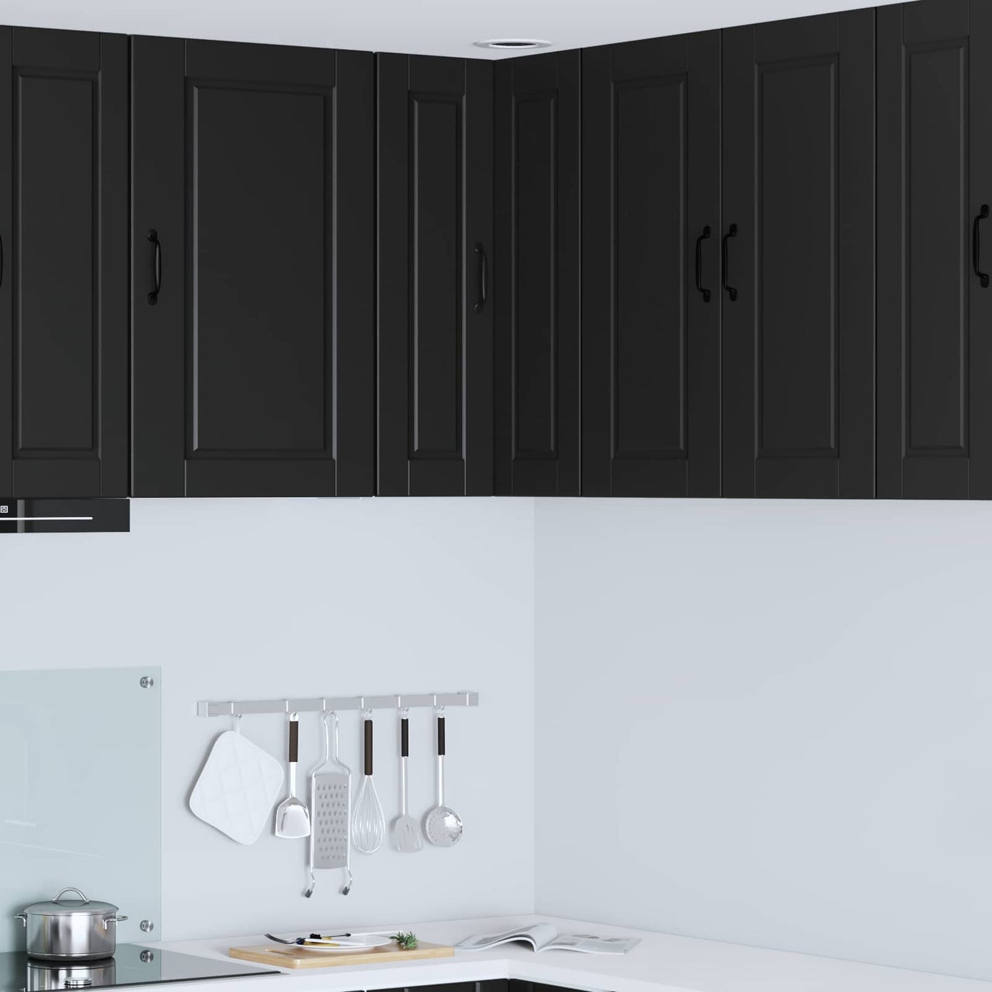 Mobile da cucina Nero 57 x 57 x 80 cm Legno multistrato
