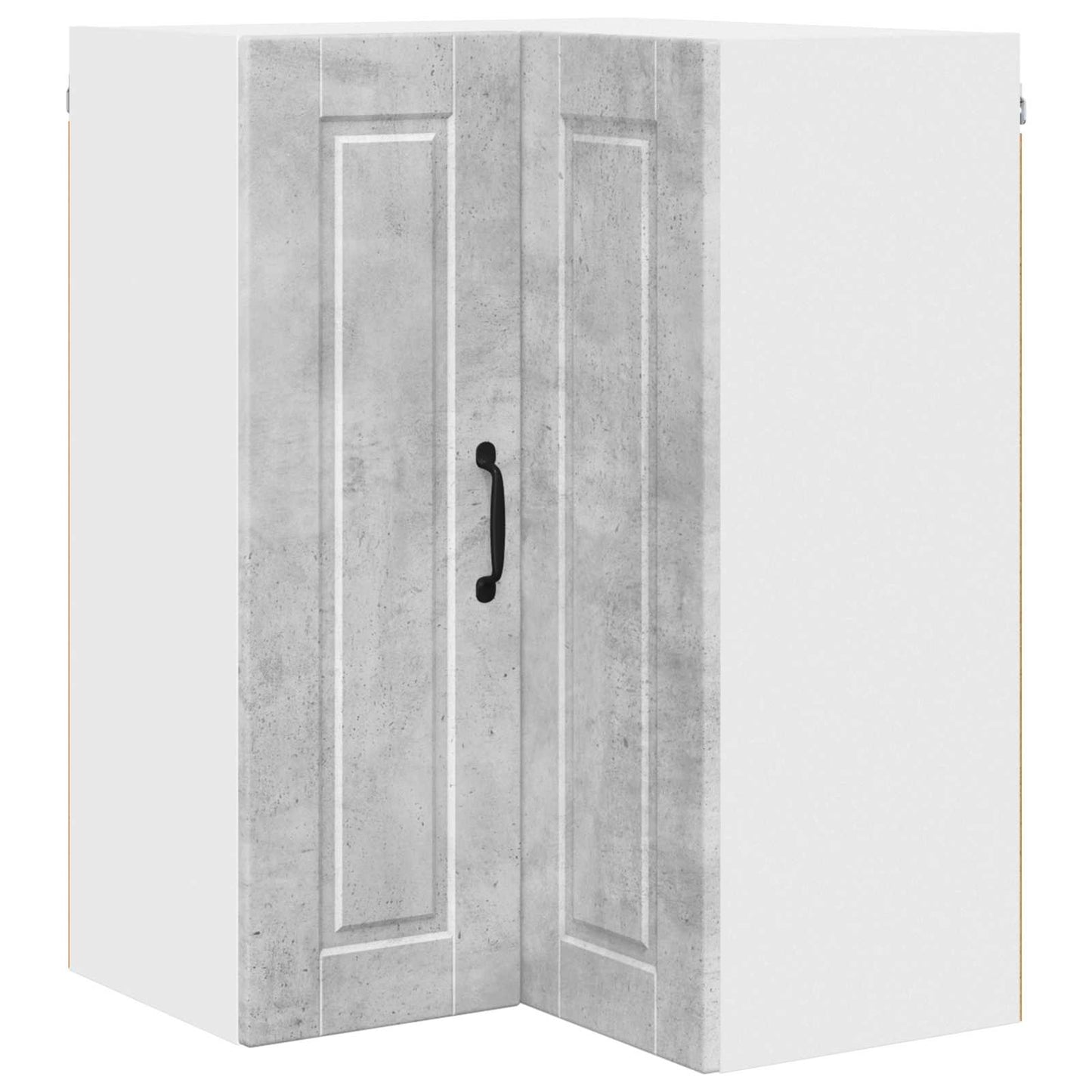 Mobile da cucina con lo scaffale Grigio cemento 57 x 57 x 80 cm