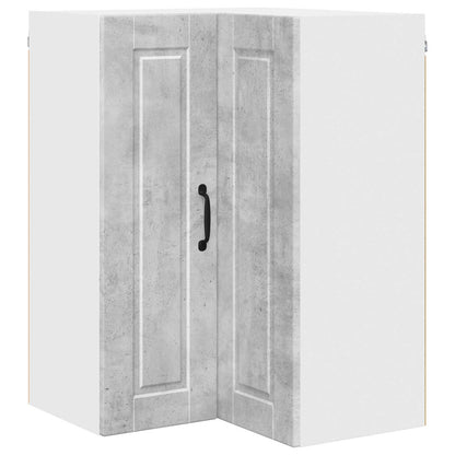 Mobile da cucina con lo scaffale Grigio cemento 57 x 57 x 80 cm
