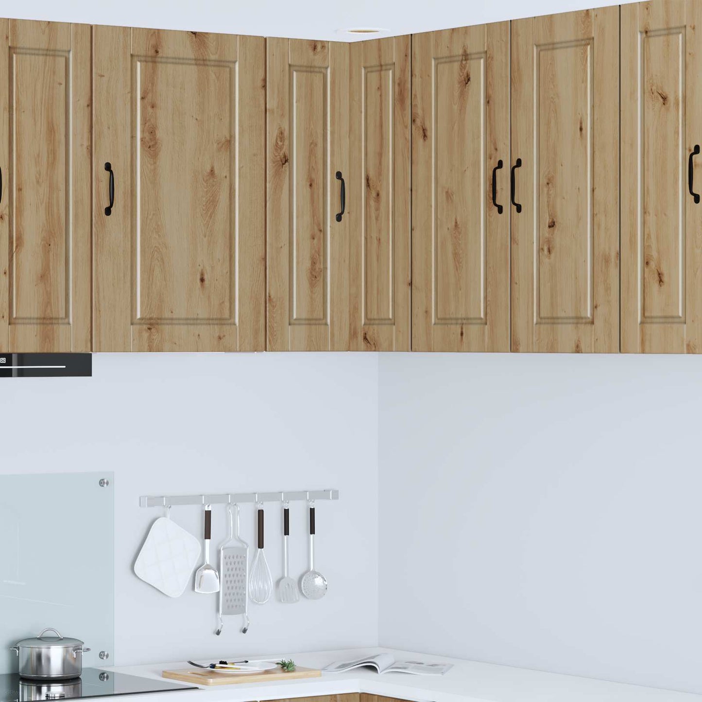 Mobile da cucina con porta Rovere artigianale 57 x 57 x 80 cm