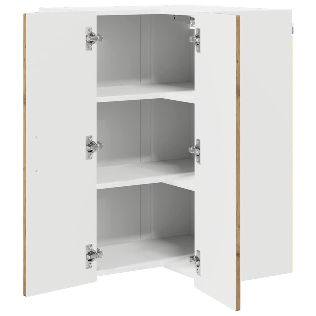 Mobile da cucina con porta Rovere artigianale 57 x 57 x 80 cm