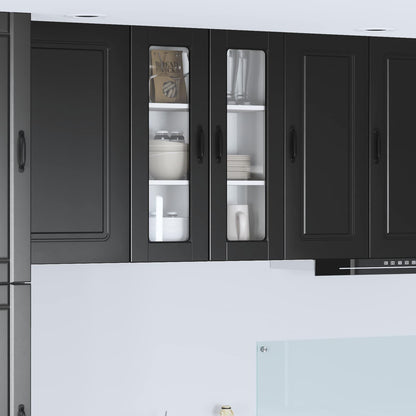 Mobile da cucina Nero 60 x 31 x 80 cm Legno multistrato