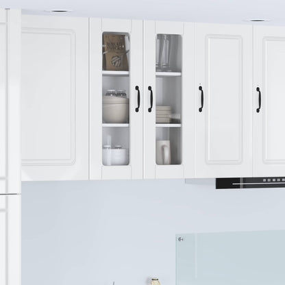 Mobile da cucina con lo scaffale Bianco Lucido 60 x 31 x 80 cm