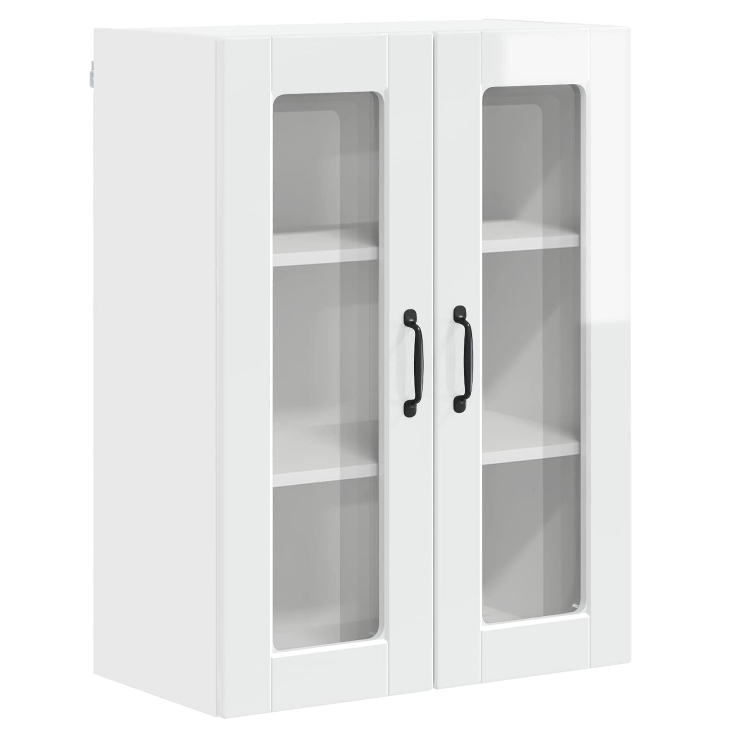 Mobile da cucina con lo scaffale Bianco Lucido 60 x 31 x 80 cm