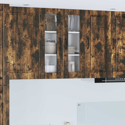Mobile da cucina Rovere fumé 60 x 31 x 80 cm Legno multistrato