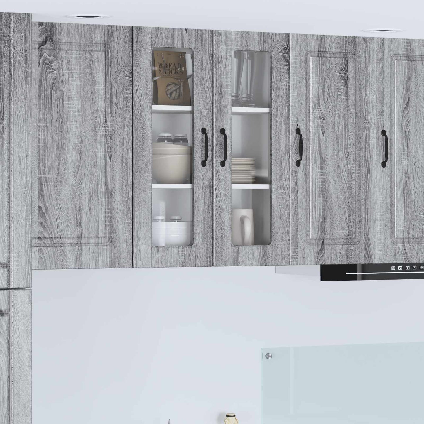 Mobile da cucina con lo scaffale Grigio Sonoma 60 x 31 x 80 cm