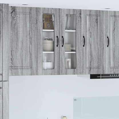 Mobile da cucina con lo scaffale Grigio Sonoma 60 x 31 x 80 cm
