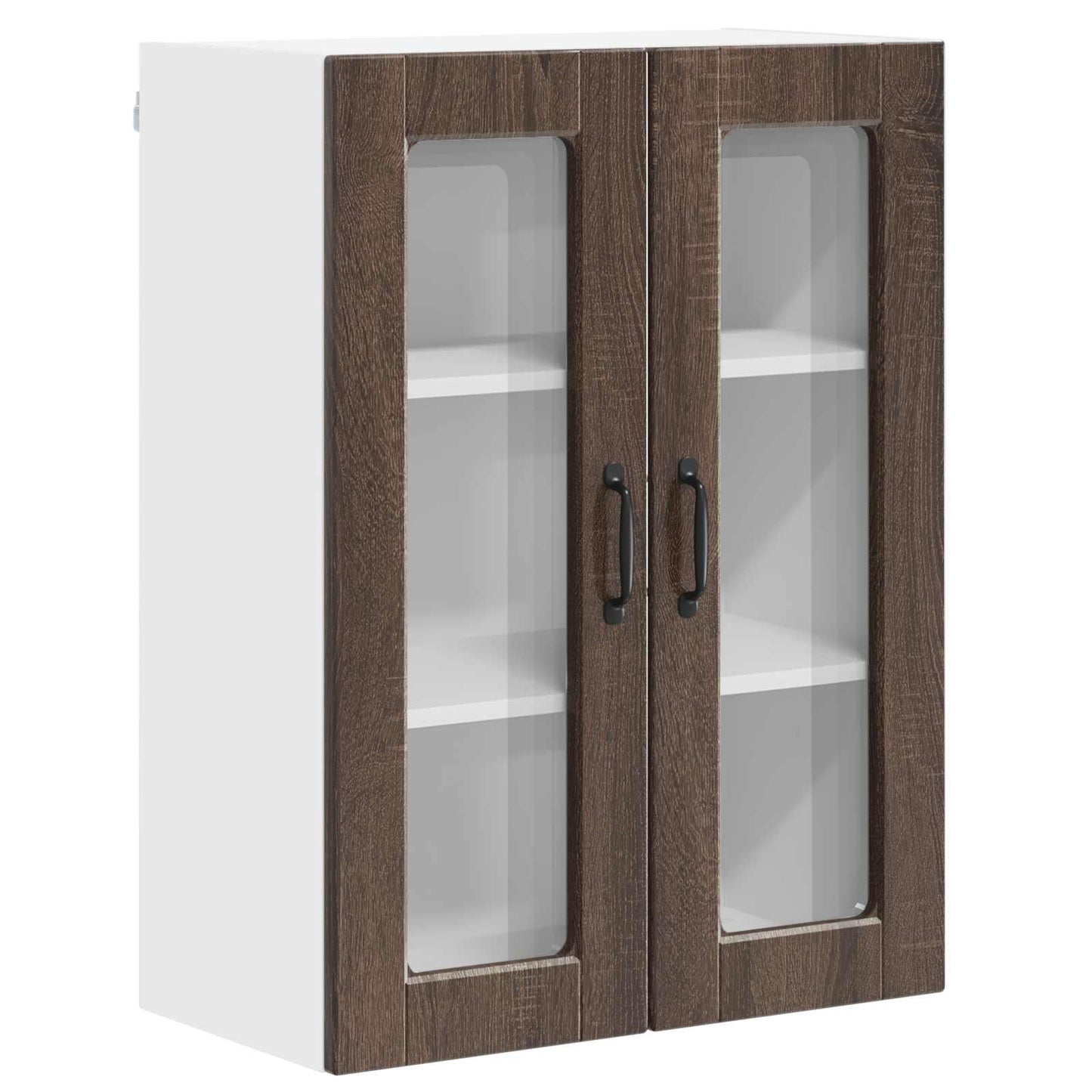 Mobile da cucina con lo scaffale Rovere Marrone 60 x 31 x 80 cm