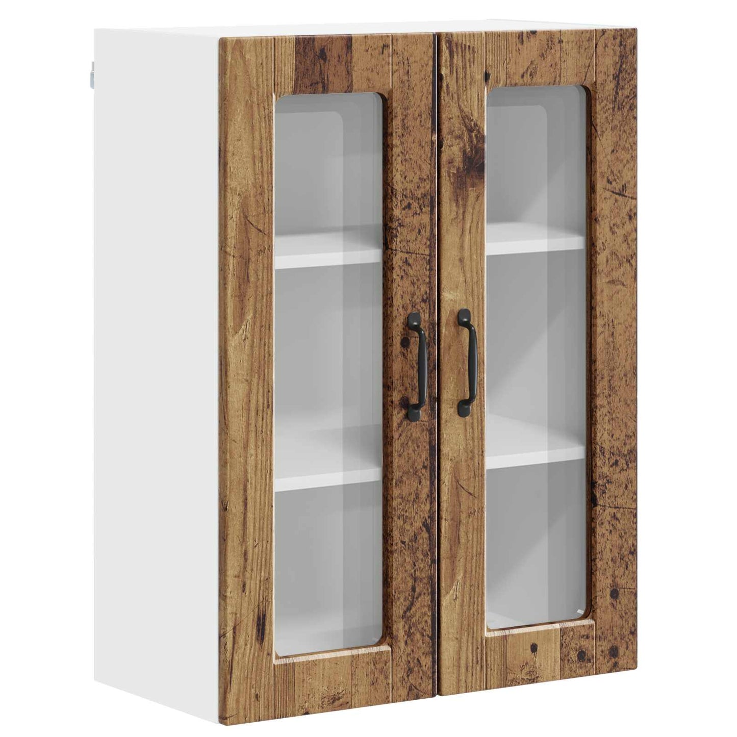 Mobile da cucina con lo scaffale Legno vecchio 60 x 31 x 80 cm