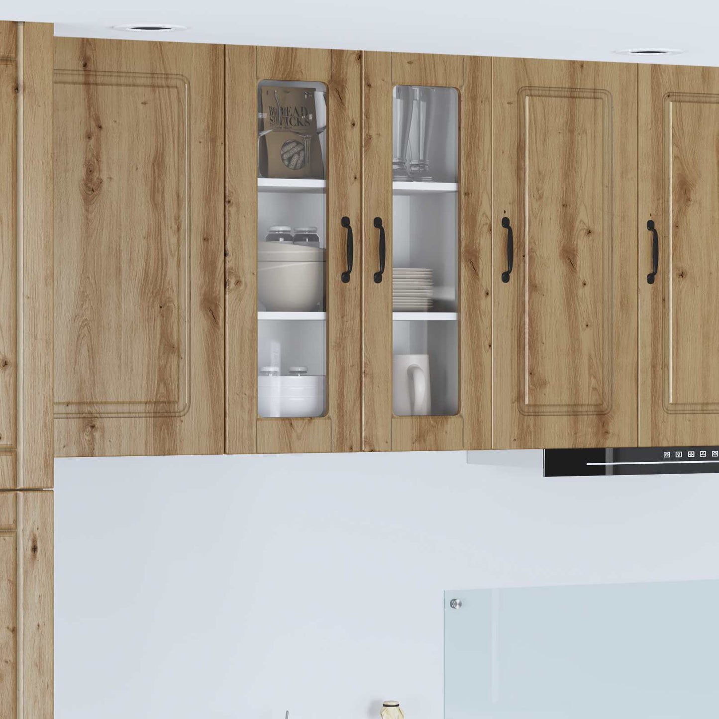 Mobile da cucina con porta Rovere artigianale 60 x 31 x 80 cm