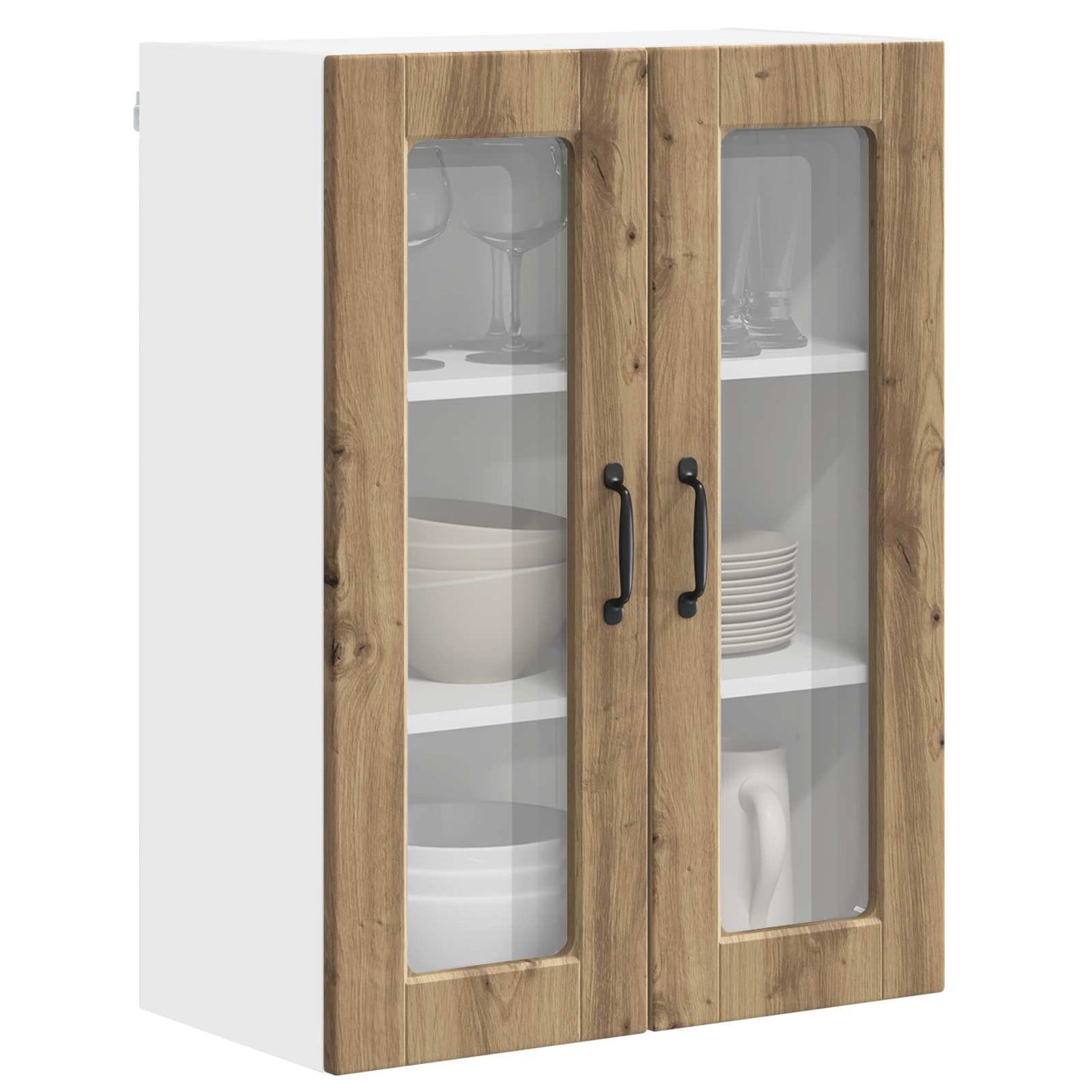 Mobile da cucina con porta Rovere artigianale 60 x 31 x 80 cm