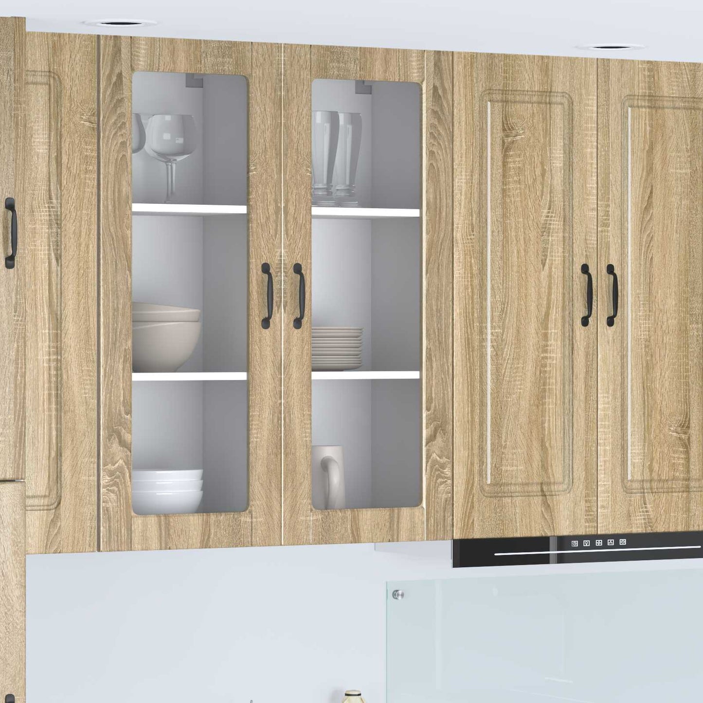 Mobile da cucina con lo scaffale Rovere Sonoma 40 x 31 x 100 cm