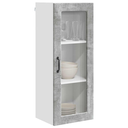 Mobile da cucina con porta Grigio cemento 40 x 31 x 100 cm