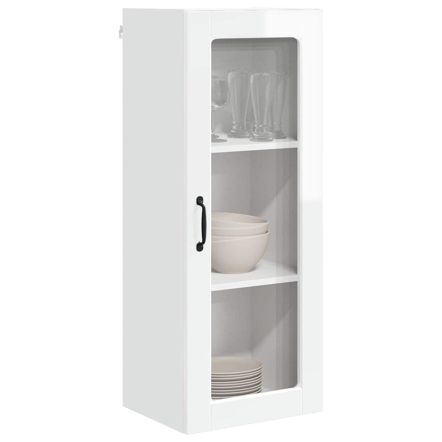 Mobile da cucina con lo scaffale Bianco Lucido 40 x 31 x 100 cm