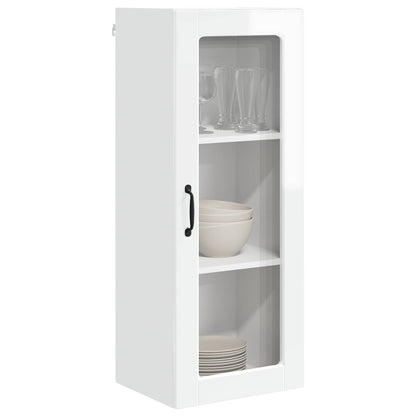 Mobile da cucina con lo scaffale Bianco Lucido 40 x 31 x 100 cm