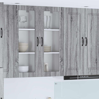 Mobile da cucina con lo scaffale Grigio Sonoma 40 x 31 x 100 cm