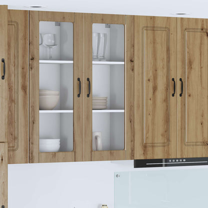 Mobile da cucina con porta Rovere artigianale 40 x 31 x 100 cm