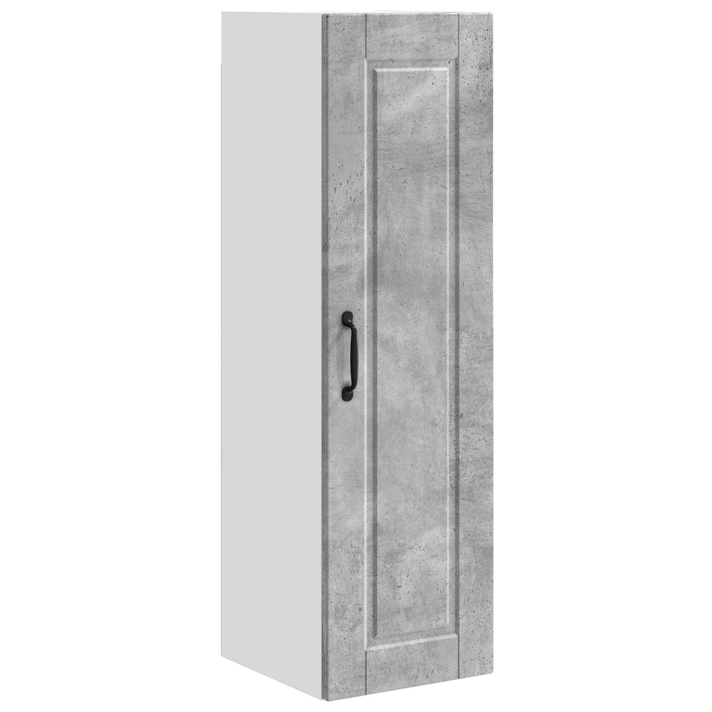 Mobile da cucina con porta Grigio cemento 30 x 31 x 100 cm