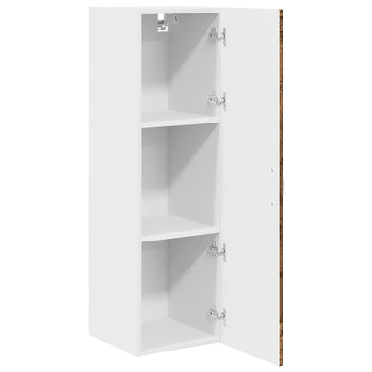 Mobile da cucina con lo scaffale Legno vecchio 30 x 31 x 100 cm