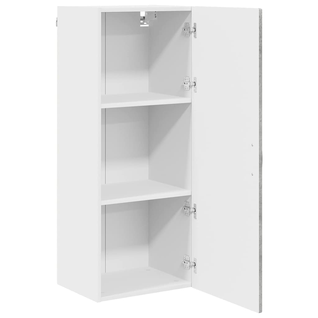Mobile da cucina con porta Grigio cemento 40 x 31 x 100 cm