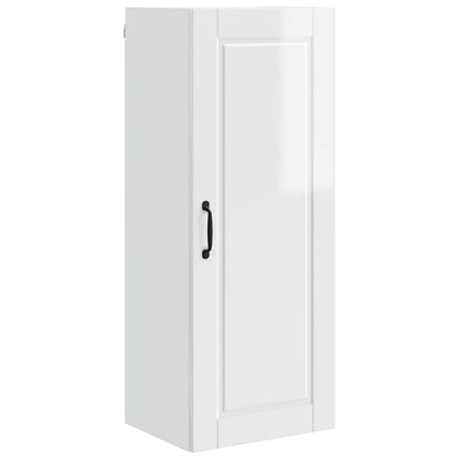 Mobile da cucina con lo scaffale Bianco Lucido 40 x 31 x 100 cm