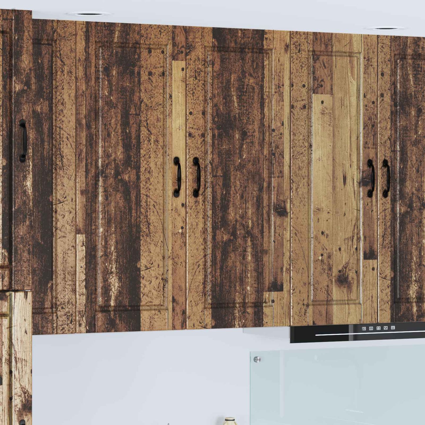 Mobile da cucina con lo scaffale Legno vecchio 40 x 31 x 100 cm