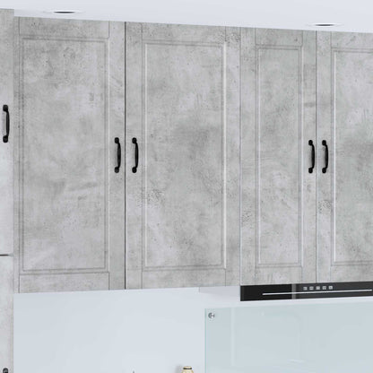 Mobile da cucina con porta Grigio cemento 50 x 31 x 100 cm