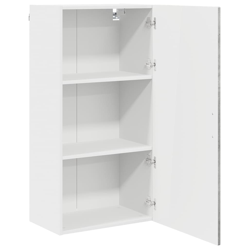 Mobile da cucina con porta Grigio cemento 50 x 31 x 100 cm